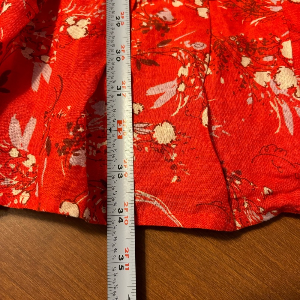 NWT free people All Mine dress in cherry combo, size large - Picture 11 of 11